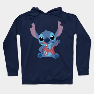 stitch with balloon Hoodie